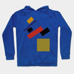 Geometric Abstract Malevic #4 Hoodie